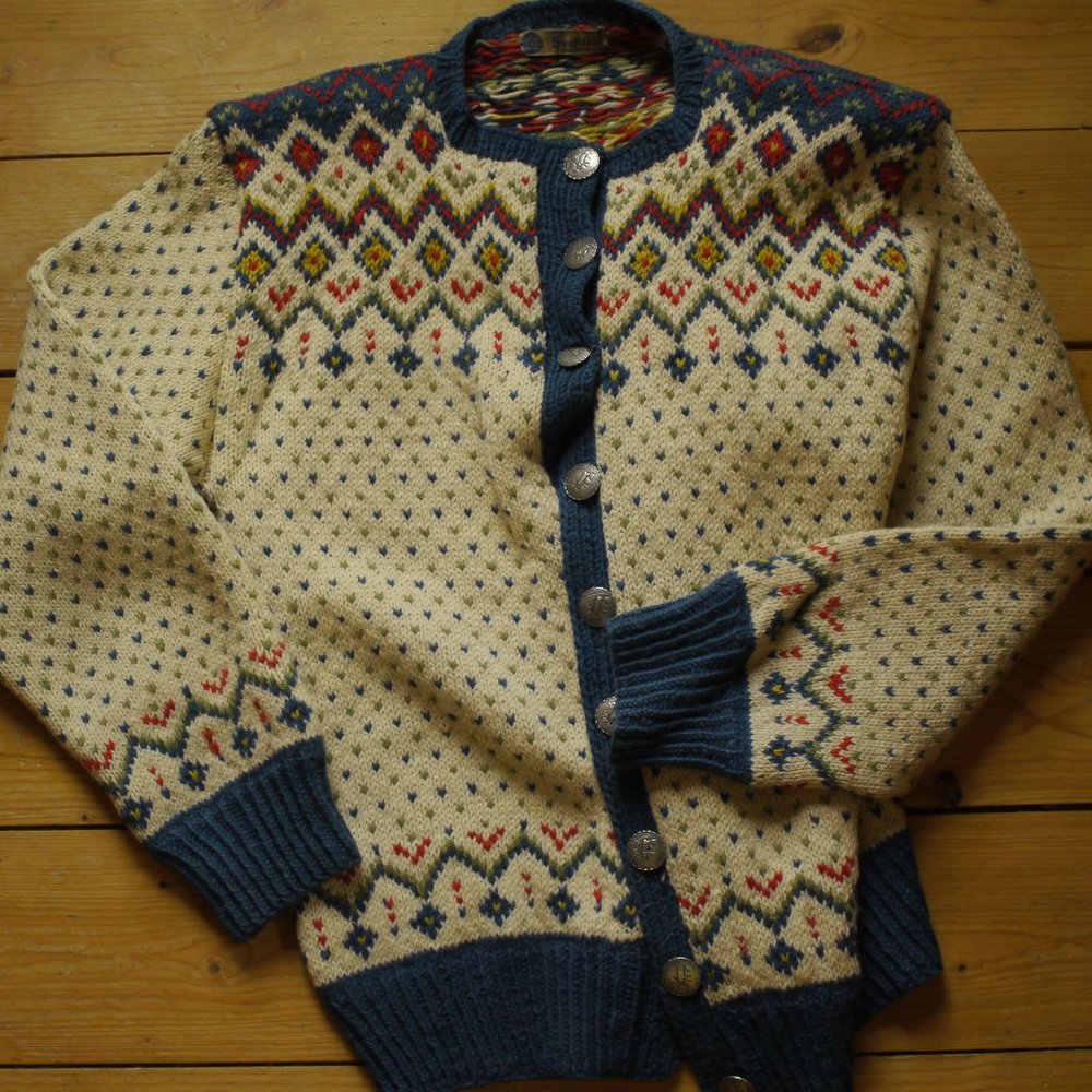 Vintage Norwegian Wool Sweater